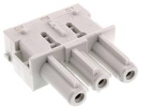 9293300530 Wieland GST18i3 Series Mini Connector, 3-Pole, Female, Cable Mount, 16A, IP40