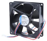 3412n2hh-rs0 ebm-papst 3400 N Series Axial Fan, 12 V dc, DC Operation, 102m³/h, 2.9W, 92 x 92 x 25mm