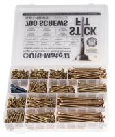 9ultimateplasbox1rs ULTI-MATE Steel 700 Piece Pozisquare Drive Screw/Bolt Kit