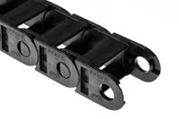100250480 Igus 10, e-chain Black Cable Chain - Flexible Slot, W36 mm x D23mm, L1m, 48 mm Min. Bend Radius, Igumid G