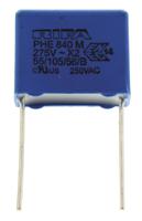 phe840mx6220mb06r17 KEMET PHE840 Metallised Polypropylene Film Capacitor, 275V ac, ±20%, 220nF, Through Hole
