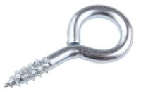 884-2477 RS PRO Steel, Screw Eye Hook, 45mm, 10mm