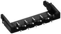 df65-4p-17v21 Hirose DF65 Series Straight Surface PCB Header, 4 Contact(s), 1.7 mm Pitch, 1 Row, Shrouded