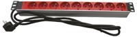 755-3977 RS PRO Type E - French 9 Gang Power Distribution Unit, 2.5m Cable, 16A, 230 V ac