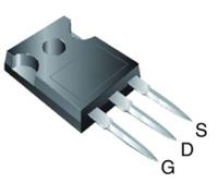 irfp450pbf Vishay Type N-Channel MOSFET, 14 A, 500 V Enhancement, 3-Pin TO-247 IRFP450PBF