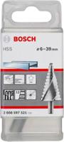 2608597521 Bosch HSS Step Drill Bit 6mm x 39mm