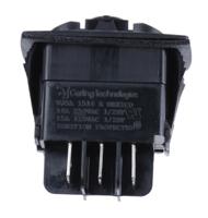 rcv-37106235 Carlingswitch DPDT, On-Off-On Rocker Switch Panel Mount