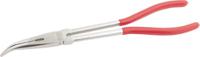 239-28cp SAM Long Nose Pliers, 280 mm Overall, Bent Tip, 45mm Jaw