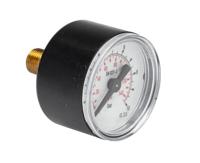 192-6040 RS PRO R 1/8 Analogue Pressure Gauge 10bar Back Entry 40mm Outside Diameter, With RS Calibration