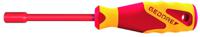 1747045 Gedore Hexagon Nut Driver, 3 mm Tip, VDE/1000V, 225 mm Overall