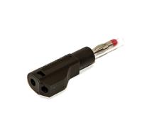 bu-32614-0 Mueller Electric Black Male Banana Plug, 4 mm Connector, Solder Termination, 20A, 1000V