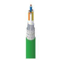 70008pu01b100 Belden70008PU, 100m Cat5e, Green Unterminated to Unterminated, Tinned Copper Braid Shielded, Unterminated Polyurethane