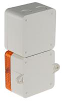 sonfl1xac115wa e2s SONFL1X Series Amber Sounder Beacon, 115 V ac, IP66, Wall Mount, 100dB at 1 Metre