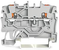 2200-1201 WAGO  TOPJOB S, 2200 Series Grey, 1mm², Single-Level, Push-In Cage Clamp Termination, ATEX, IECEx