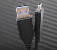 186-3053 RS PRO USB 3.0, USB 3.1, Male USB A to Male USB C, 2m