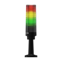 ep-400197-slc-100-ryg-ap-24uc Eaton SLC Series Green, Red, Yellow Electronic Sounder Signal Tower, 3 Lights, 24 V ac/dc, Standard Mount