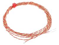 847-9665 RS PRO Type K Exposed Junction Thermocouple 2m Length, 1/0.2mm Diameter → +250°C