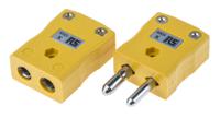 891-9025 RS PRO Standard Thermocouple Connector for Use with Type K Thermocouple, 6mm Probe, ANSI, RoHS Compliant Standard