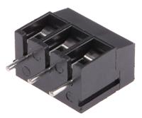 897-0705 RS PRO PCB Terminal Block, 3-Contact, 5mm Pitch, Through Hole Mount, 1-Row, Screw Termination