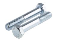 279-818 RS PRO Bright Zinc Plated Steel, Hex Bolt, M12 x 70mm