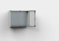 mad0608030r5 nVent HOFFMAN Mild Steel Wall Box, IP55, 600 mm x 800 mm x 300mm