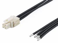 2262632044 Molex 4 Way Female Micro-Fit+ Pigtail Cable assembly, 600mm
