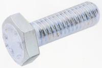 525-830 RS PRO Bright Zinc Plated Steel, Hex Bolt, M5 x 16mm