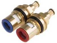 784-5324 RS PRO Brass Pipe Fitting, Straight Threaded 7.6 mm x 14.9 mm Ceramic Tap Gland, Male BSP 1/2in