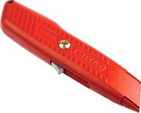 0-10-189 Stanley Safety Knife with Straight Blade, Retractable