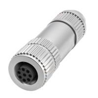 bcc04mc BALLUFF Circular Connector, 8 Contacts, Cable, M12 Connector, Socket, Female, IP67, BCC M478-0000-1A-000-43X834-000
