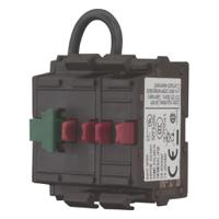121474-m22-k02smc10 Eaton M22 Series Contact Block, 500V, 1NO + 2NC
