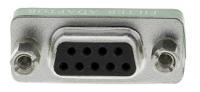 238-7343 RS PRO D Sub Adapter Male 9 Way D-Sub to Female 9 Way D-Sub