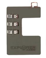 expl-combilock Explorer Cases Combination Padlock for GT Explorer Cases