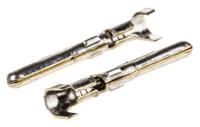 163305-2 TE Connectivity Commercial MATE-N-LOK Series Male Crimp Terminal, 20AWG Min, 17AWG Max