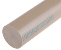 514-354 RS PRO Beige Polyetheretherketone PEEK Rod, 300mm x 32mm Diameter