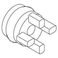 sx3000-77-1a SMC SX3000 series End Cap for use with Manifold Block, SX3000-77-1A