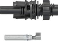 320346p0001 Staubli MC4-Evo 2 Series, Female, Panel Mount Solar Connector, Cable CSA, 4mm², Rated At 42A, 1.5 kV PV-ADB4