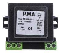 tra12un111 Carel 3VA 1 Output Chassis Mounting Transformer, 12V ac