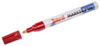 6190050005 Ambersil Red 3mm Medium Tip Paint Marker Pen for use with Various Materials