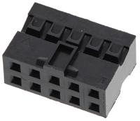90311-010lf Amphenol Communications Solutions, Minitek Pwr Connector Housing, 2mm Pitch, 10 Way, 2 Row