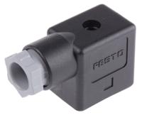 mssd-f Festo MSSD 3P DIN 43650 B, Female Solenoid Connector