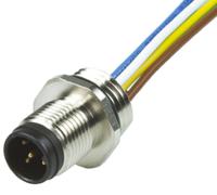 1200845108 Brad from Molex Male 4 way M12 to 4 way Free End Sensor Actuator Cable, 300 mm