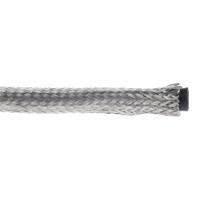ray-101-10010ck0610 TE Connectivity Expandable Braided Copper Silver Cable Sleeve, 10mm Diameter, 10m Length, RayBraid Series
