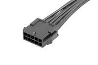 2147572103 Molex 10 Way Male Micro-Fit 3.0 to 10 Way Male Micro-Fit 3.0 Wire to Board Cable, 600mm