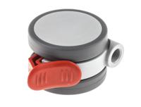 5925uai055l51-8 Tente Swivel Castor Wheel, 80kg Capacity, 55mm Wheel