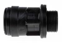pm012216e JG Speedfit Plastic Pipe Fitting, Straight Threaded Adapter, 22mm, BSP 3/4in