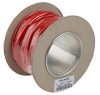 175-7473 Staubli Red 2.5 mm² Hook Up Wire, 14 AWG, 651/0.07 mm, 25m, PVC Insulation
