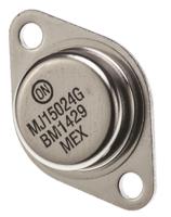 mj15024g onsemi MJ15024G NPN Transistor, 16 A, 250 V, 3-Pin TO-204