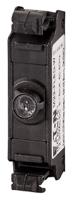 180797-m22-fled-g Eaton RMQ Titan M22 Series Light Block, 12 → 30V, Green Light