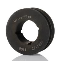 spzz-pulley-71x2 RS PRO Pulley, Cast Iron, Steel 9.7mm Belt Width x 71mm Pitch